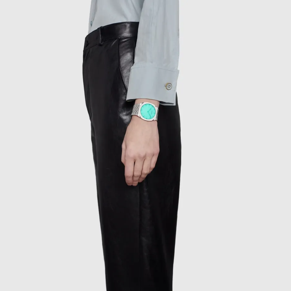 Best Stålur med flerlags design og Interlocking G motiv Dame Ure