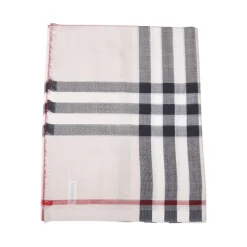 Stone Check Scarf Dame Tørklæder
