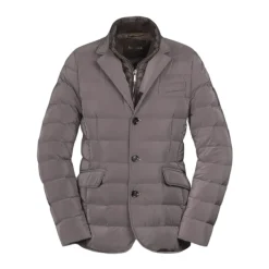 New Straight Feather-Padded Boudin-Quilted Jakke Jakker