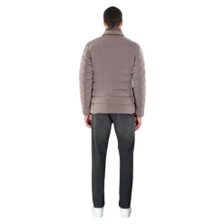 New Straight Feather-Padded Boudin-Quilted Jakke Jakker