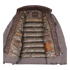 New Straight Feather-Padded Boudin-Quilted Jakke Jakker