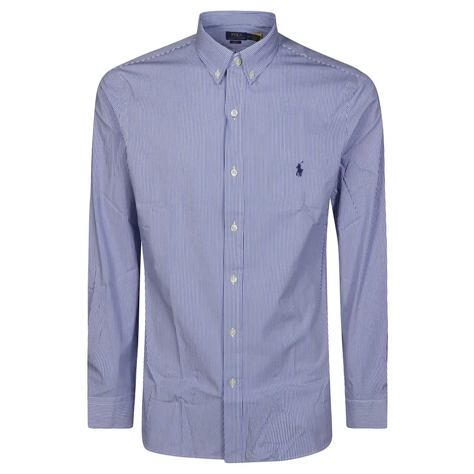 Hot Stretch Poplin Hairline Skjorte Skjorter