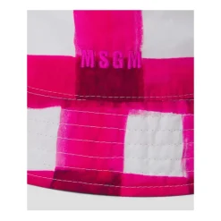 Sale Stribet bomuldshat med broderet logo Dame Huer, Kasketter & Hatte|Huer & Kasketter