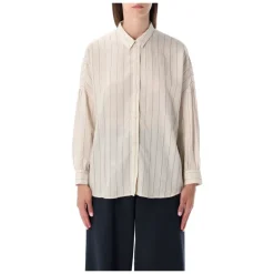Hot Stribet Botan Skjorte Dame Bluser & Skjorter