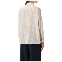 Hot Stribet Botan Skjorte Dame Bluser & Skjorter