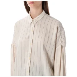 Hot Stribet Botan Skjorte Dame Bluser & Skjorter