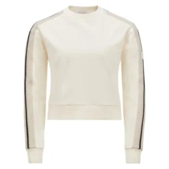 New Stribet Hæklet Sweatshirt Sæt Dame Sweatshirts