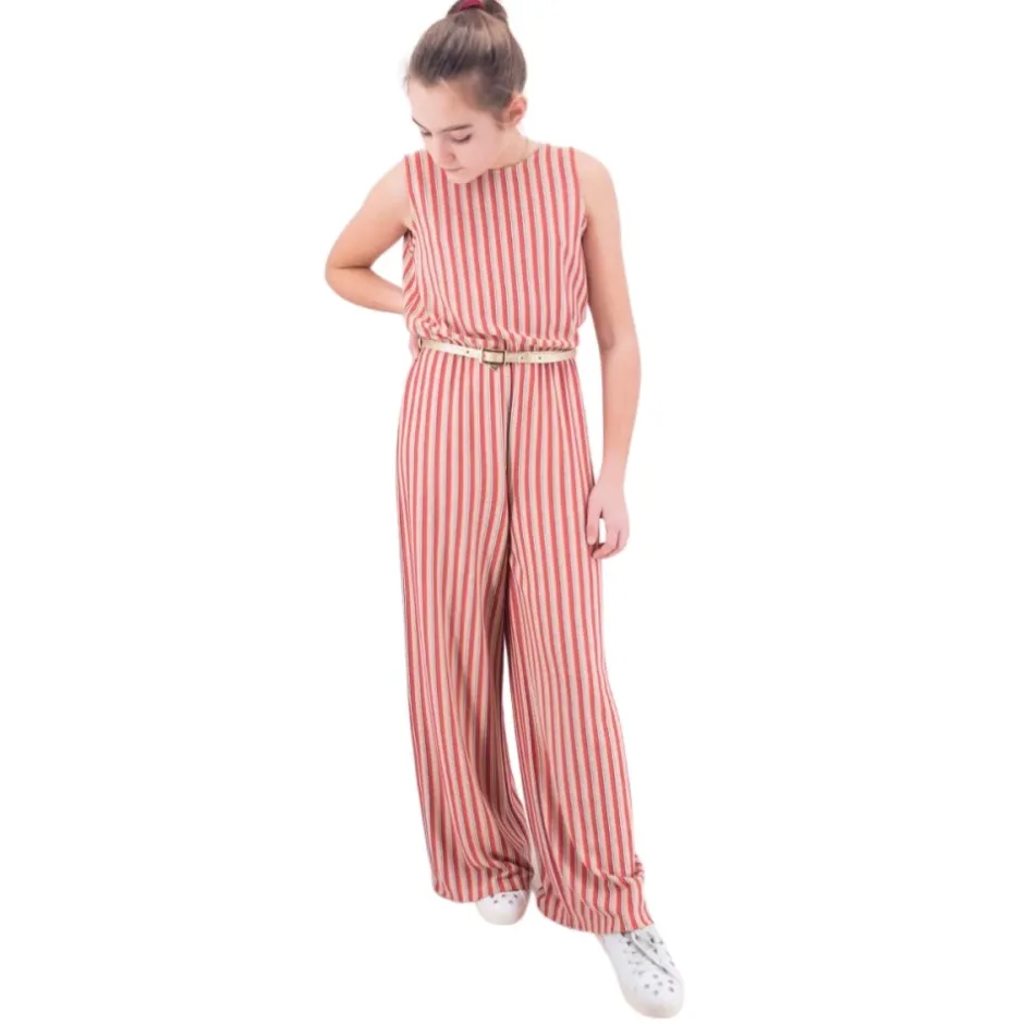 Discount Stribet Lurex Jumpsuit Børn Jumpsuits