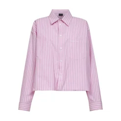 Clearance Stribet Skjorte Dame Bluser & Skjorter