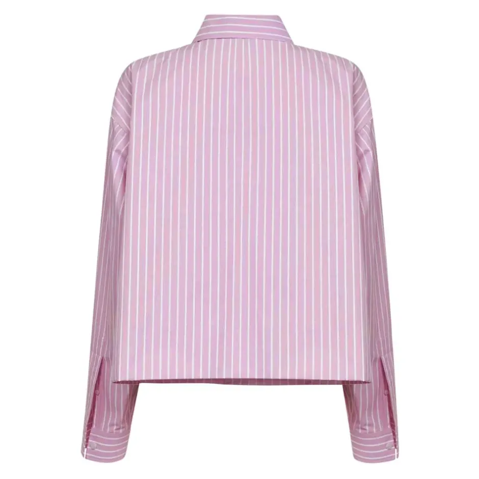 Clearance Stribet Skjorte Dame Bluser & Skjorter