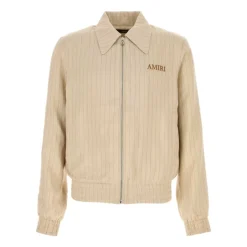 Online Stribet Zip-up Jakke Jakker