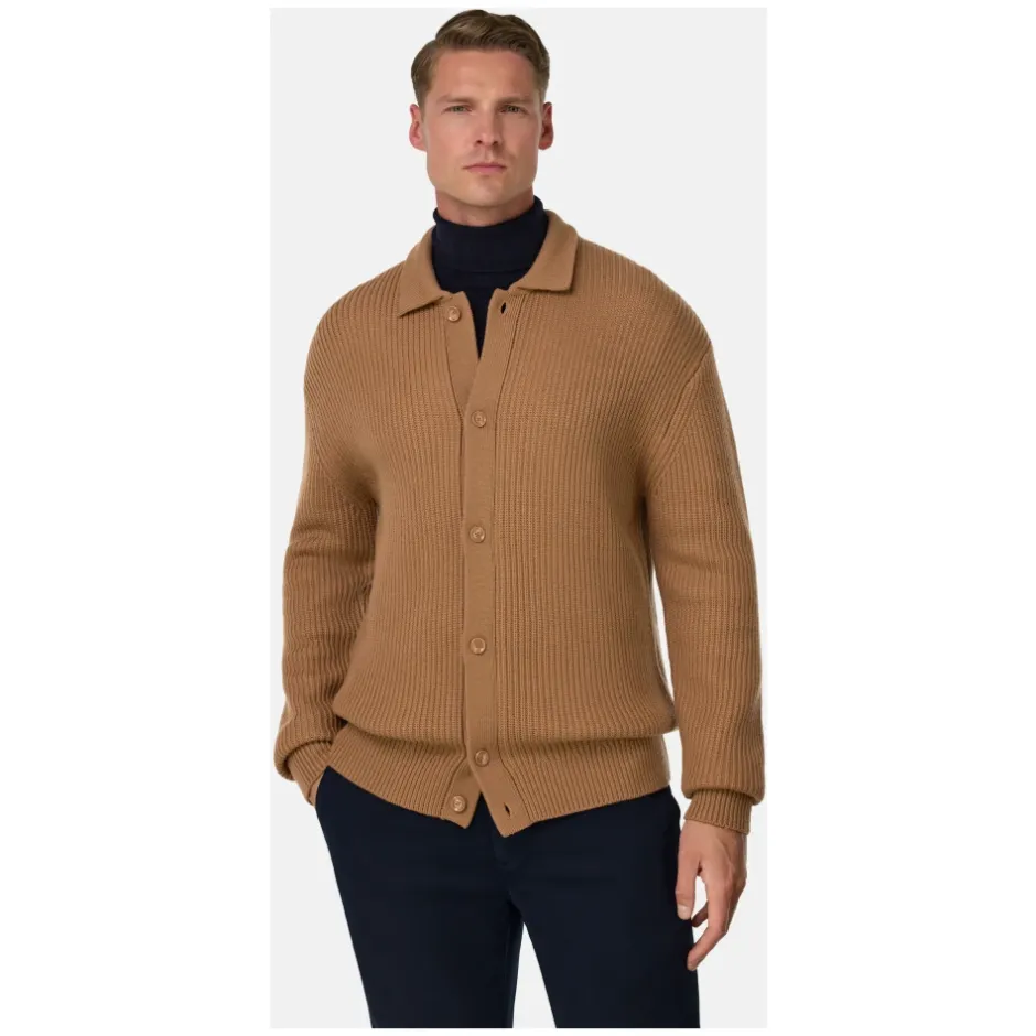 Online Strikket Merino Uldjakke Strik