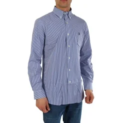 Best Stripet Stretch Poplin Skjorte Skjorter
