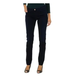Sale Stræk denim jeans med logo detalje Dame Jeans