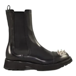 Studded Læder Beatles Sko Chelsea Boots