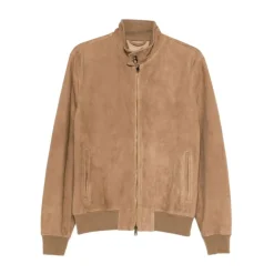 Discount Suede Bomber Jakker