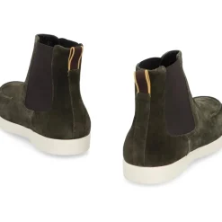 Suede Chelsea støvler med elastiske indsatser Chelsea Boots