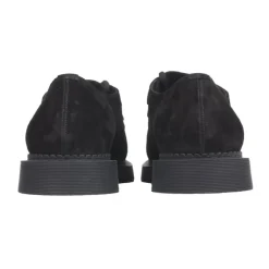 Discount Suede Derbies Snøresko Kvinder Dame Snøresko