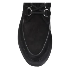 Discount Suede Derbies Snøresko Kvinder Dame Snøresko