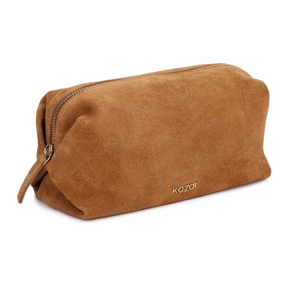 Sale Suede Kosmetiktaske Dame Toilettasker