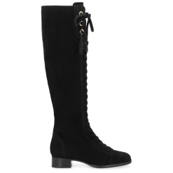 Suede leather boots Dame Støvler