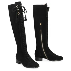 Suede leather boots Dame Støvler
