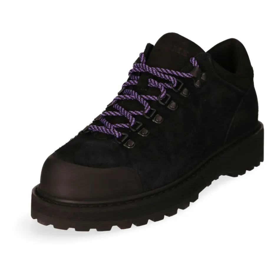 Discount Suede Low-Top Støvle med Vandtæt Profileret Sål Business Sko