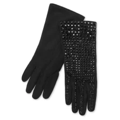 New Suede Mid-Gloves Crystal Dame Handsker