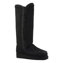 Online Suede Polyester Støvler og Støvletter Dame Støvler