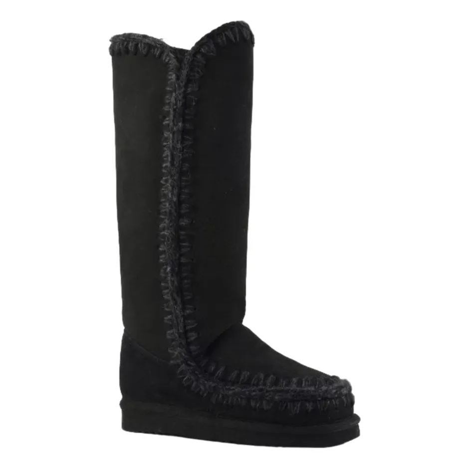 Online Suede Polyester Støvler og Støvletter Dame Støvler