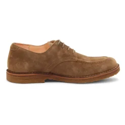 Online Suede Sko Taupe Carlflex Model Business Sko