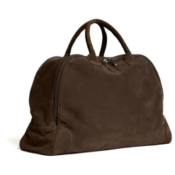 Clearance Suede Weekender Bag Dame Rejsetasker