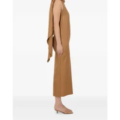 New Susan Twisted Collar Dress Dame Kjoler