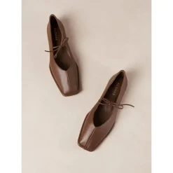 Discount Sway Ballerina-sko i læder Dame Ballerina Sko