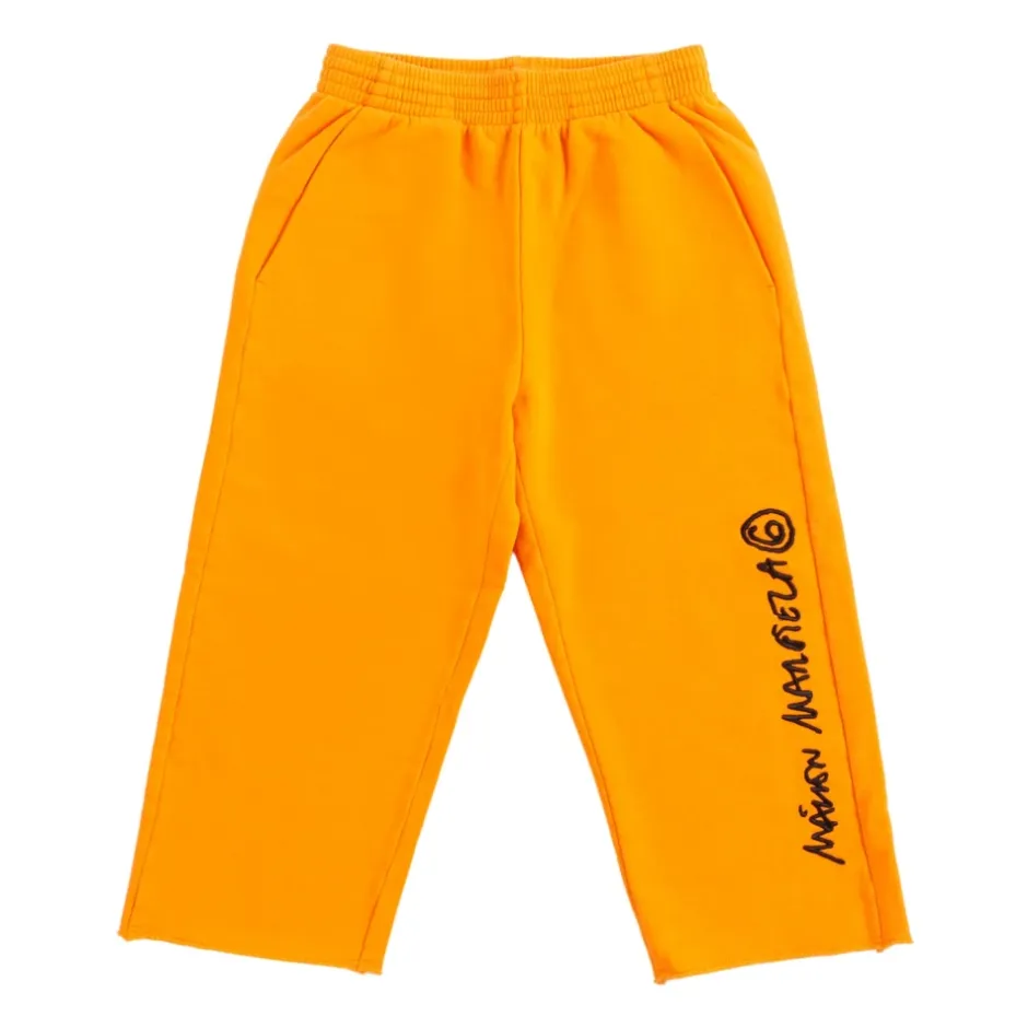 Sweatpants med broderet logo Børn Underdele
