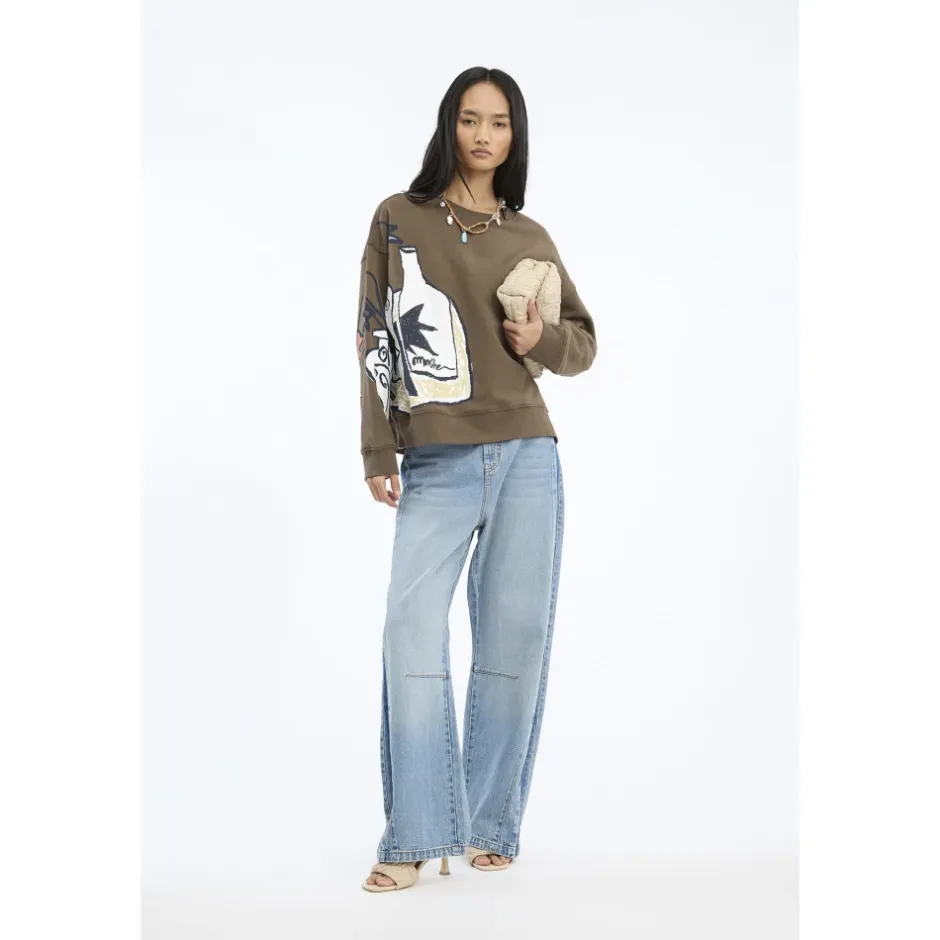 Hot Sweatshirt Dame Sweatshirts
