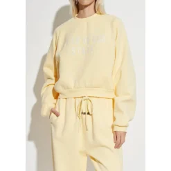 Clearance Sweatshirt med broderet logo Dame Sweatshirts