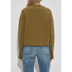 Hot Sweatshirt med broderet logo Dame Sweatshirts