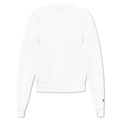 Sweatshirt med en kort stående krave Dame Sweatshirts