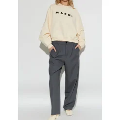 Sweatshirt med logo Dame Sweatshirts