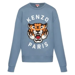 New Sweatshirt med Tigerhoved Sweatshirts