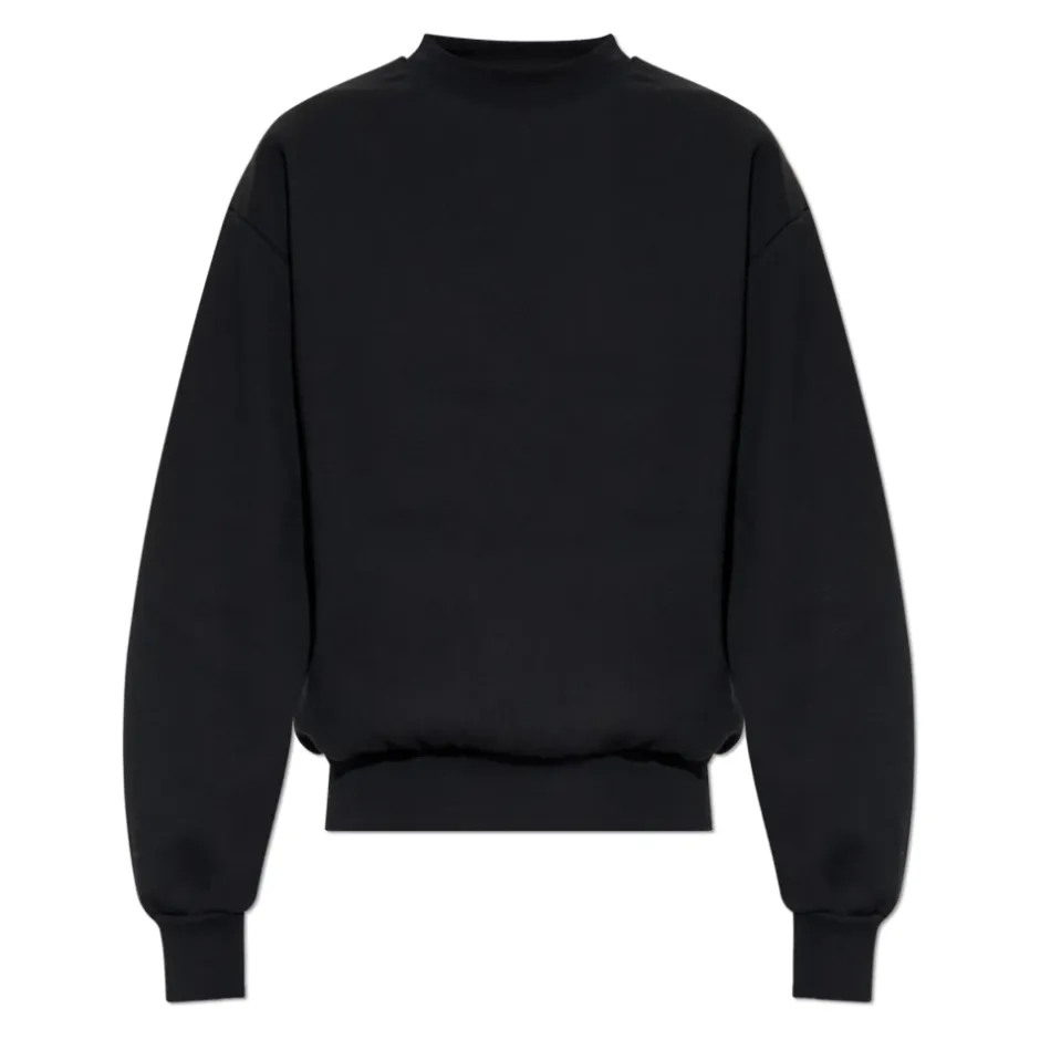 New Sweatshirt med trykt logo Dame Sweatshirts