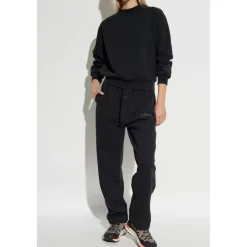 New Sweatshirt med trykt logo Dame Sweatshirts