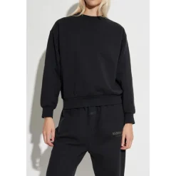 New Sweatshirt med trykt logo Dame Sweatshirts