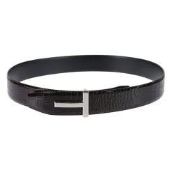 T Buckle Reversible Belt Bælter