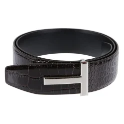 T Buckle Reversible Belt Bælter