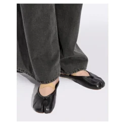 Online Tabi split-tå læder slides Dame Loafers