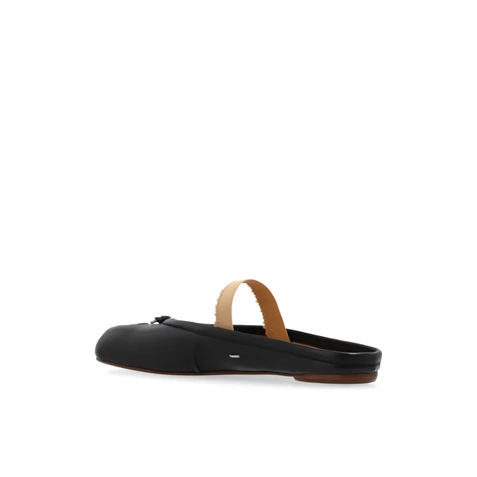 Online Tabi split-tå læder slides Dame Loafers