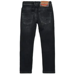 Clearance Tapered Black Gradient JoggJeans - Krooley Børn Underdele