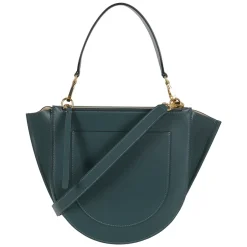 Outlet Teal Hortensia Taske med Håndtag Dame Bæltetasker